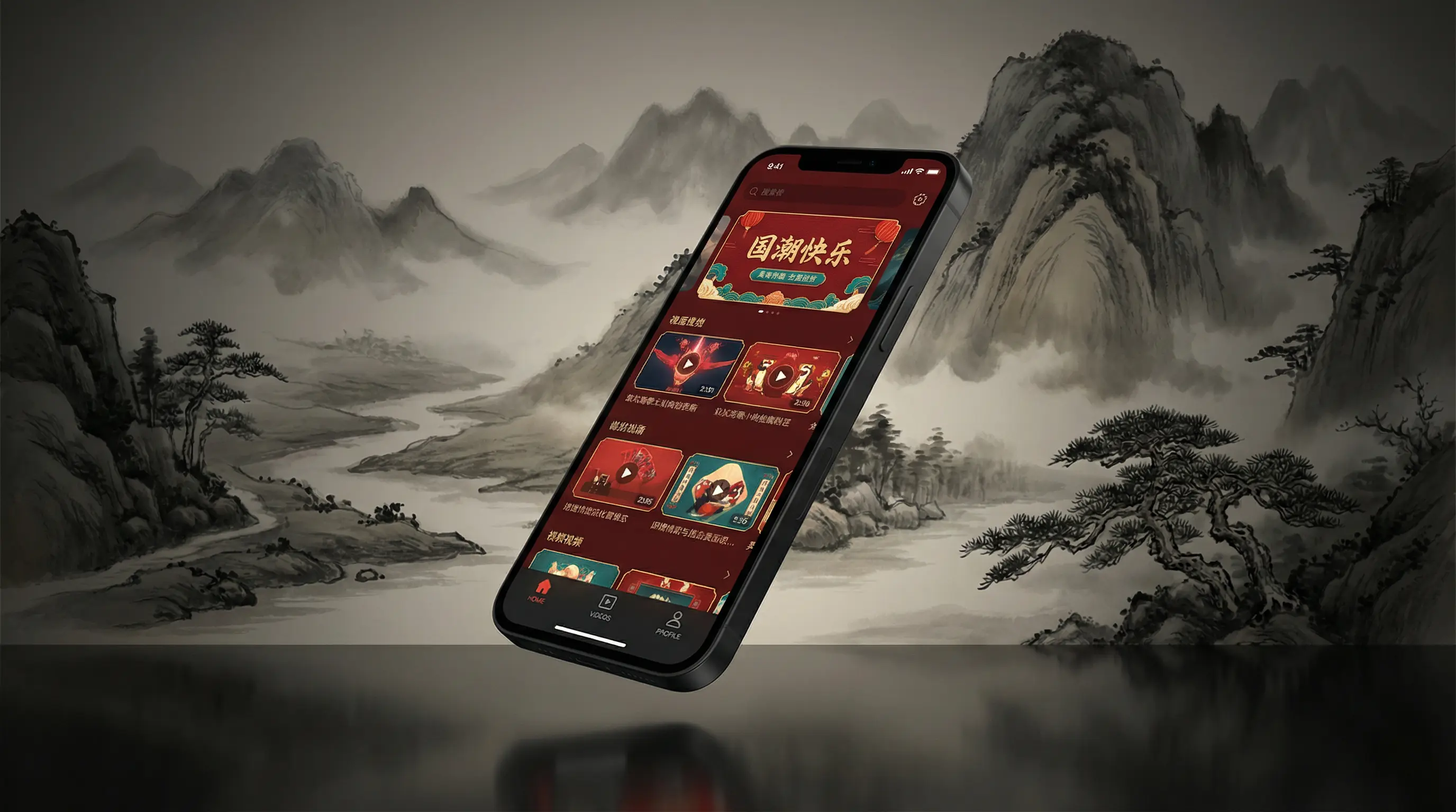 吉林雪博会 移动端APP界面展示